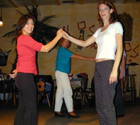 Salsa im Los Amigos, Heidelberg mit Birgit Flores