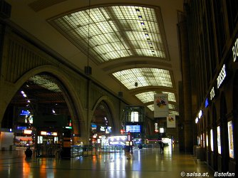 Der Hauptbahnhof Leipzig (anklicken zum Vergrößern, mit ALT+F4 wieder schliessen)