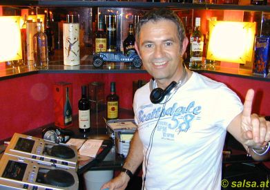 Salsa-DJ Norbert im Astoria, Nuernberg
